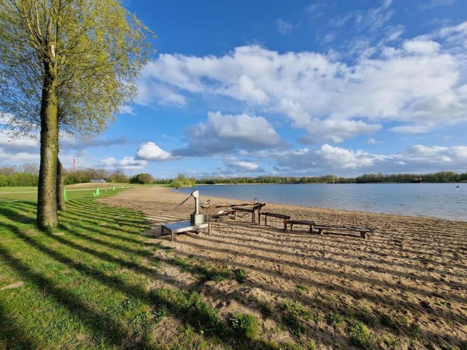Luxe Vakantiehuisje - Sauna - Natuur - Strand Ewijk Esterno foto